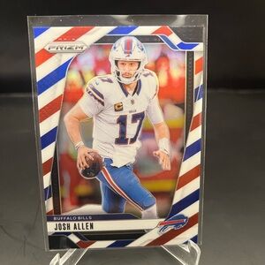 2024 Panini Prizm Red White Blue Josh Allen #28